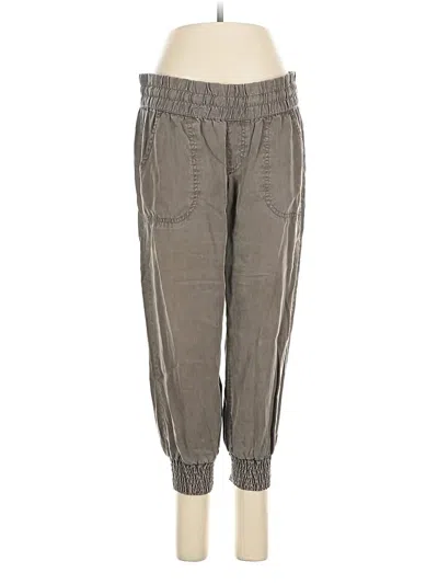 Pre-owned Athleta Casual Pants In Gray