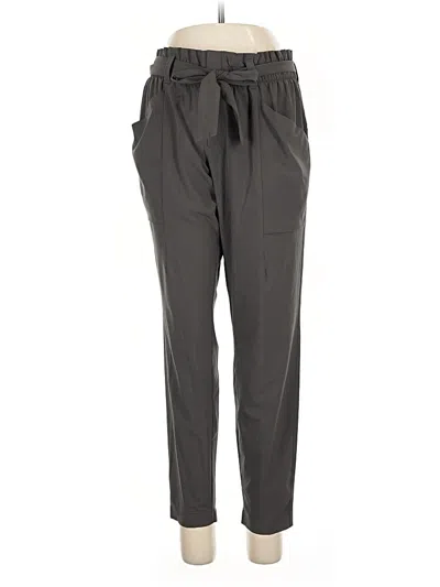 Pre-owned Athleta Casual Pants In Gray