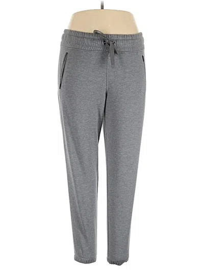 Pre-owned Athleta Casual Pants In Gray