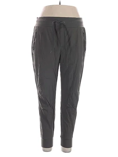 Pre-owned Athleta Casual Pants In Gray