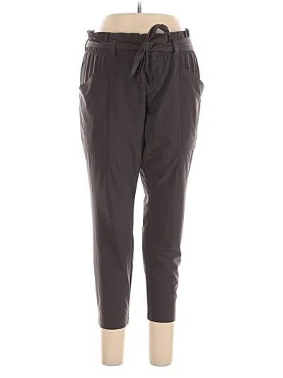 Pre-owned Athleta Casual Pants In Gray
