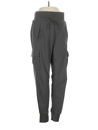 Pre-owned Athleta Casual Pants In Gray