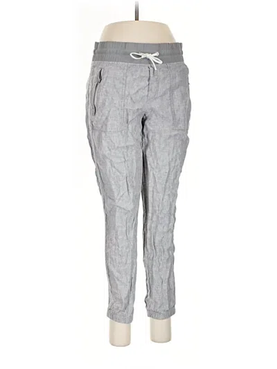 Pre-owned Athleta Casual Pants In Gray