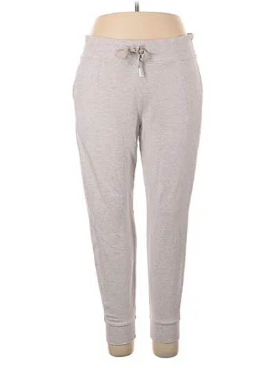 Pre-owned Athleta Casual Pants In Gray