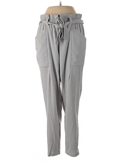 Pre-owned Athleta Casual Pants In Gray