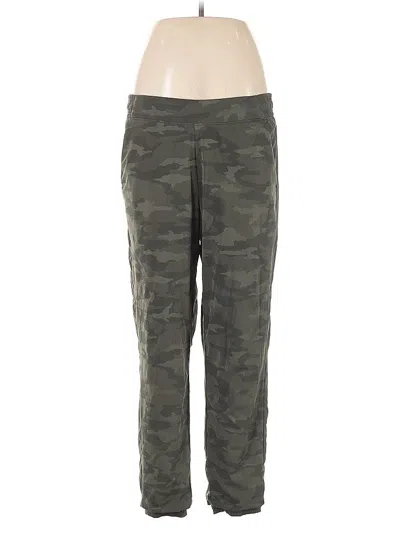 Pre-owned Athleta Casual Pants In Green