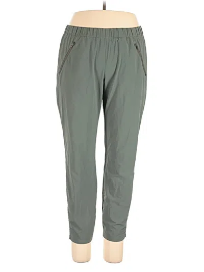 Pre-owned Athleta Casual Pants In Green