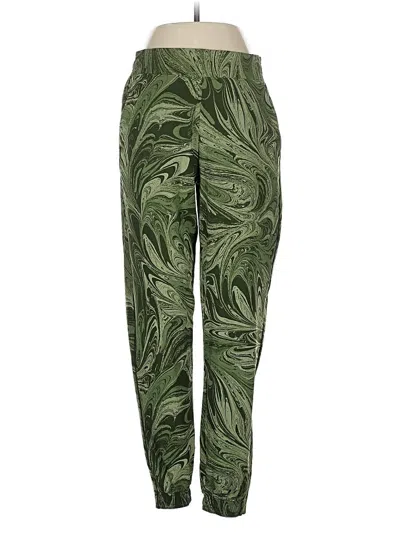 Pre-owned Athleta Casual Pants In Green
