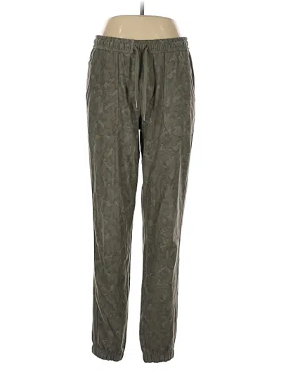 Pre-owned Athleta Casual Pants In Green