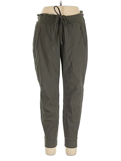Pre-owned Athleta Casual Pants In Green