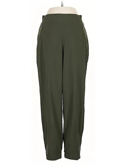 Pre-owned Athleta Casual Pants In Green