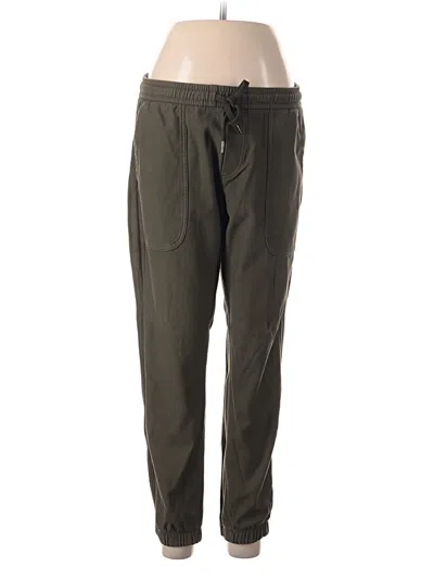 Pre-owned Athleta Casual Pants In Green