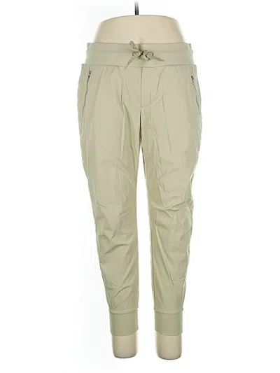 Pre-owned Athleta Casual Pants In Green