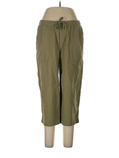 Pre-owned Athleta Casual Pants In Green
