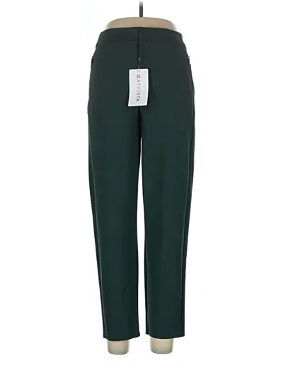 Pre-owned Athleta Casual Pants In Green