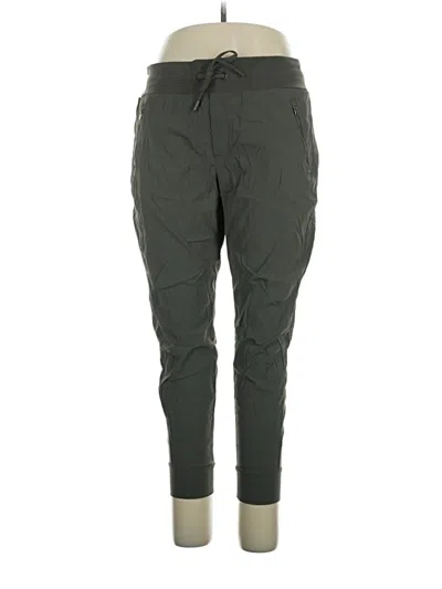 Pre-owned Athleta Casual Pants In Green