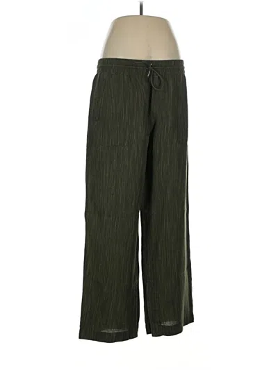 Pre-owned Athleta Casual Pants In Green