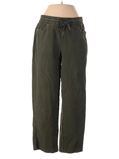 Pre-owned Athleta Casual Pants In Green
