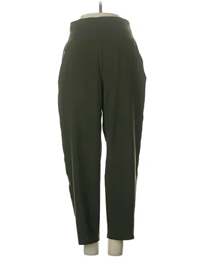 Pre-owned Athleta Casual Pants In Green