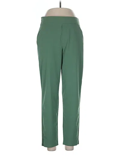 Pre-owned Athleta Casual Pants In Green