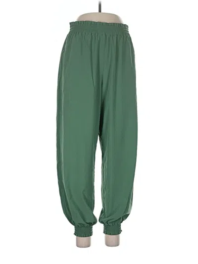 Pre-owned Athleta Casual Pants In Green
