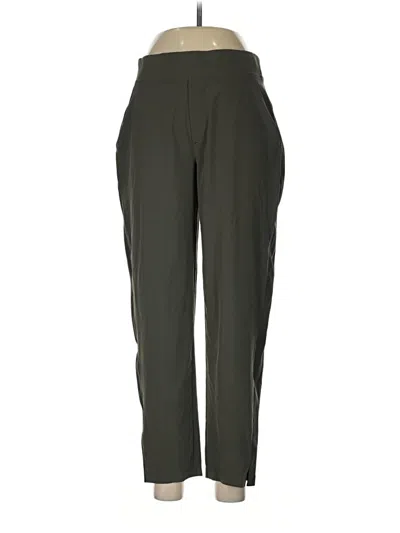 Pre-owned Athleta Casual Pants In Green