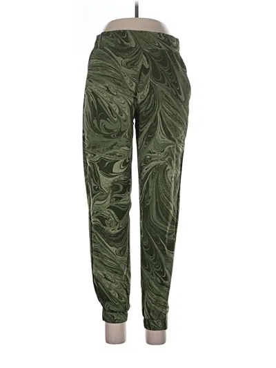 Pre-owned Athleta Casual Pants In Green