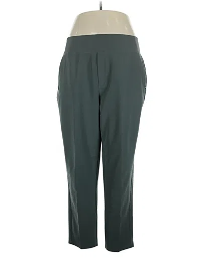 Pre-owned Athleta Casual Pants In Green