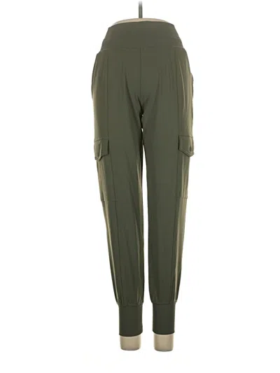 Pre-owned Athleta Casual Pants In Green
