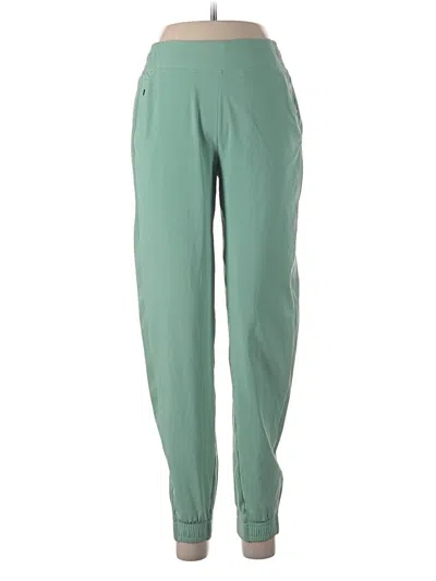 Pre-owned Athleta Casual Pants In Green