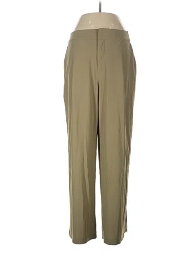 Pre-owned Athleta Casual Pants In Green