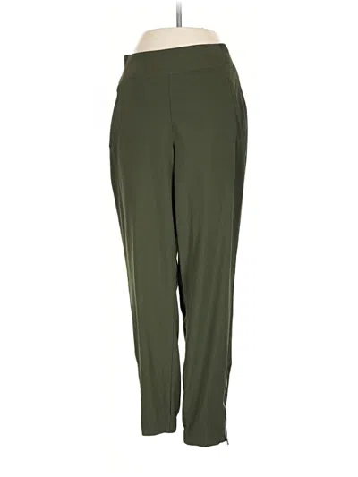 Pre-owned Athleta Casual Pants In Green