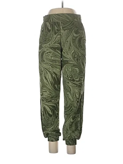 Pre-owned Athleta Casual Pants In Green