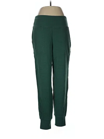 Pre-owned Athleta Casual Pants In Green