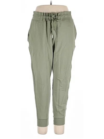 Pre-owned Athleta Casual Pants In Green