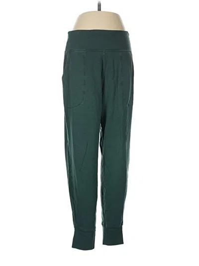 Pre-owned Athleta Casual Pants In Green