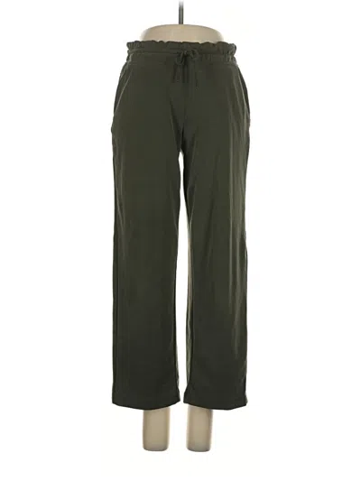 Pre-owned Athleta Casual Pants In Green