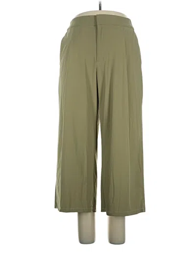 Pre-owned Athleta Casual Pants In Green