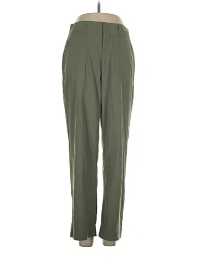 Pre-owned Athleta Casual Pants In Green