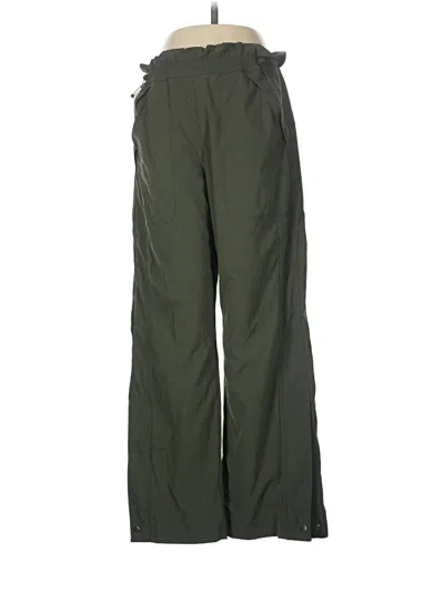 Pre-owned Athleta Casual Pants In Green