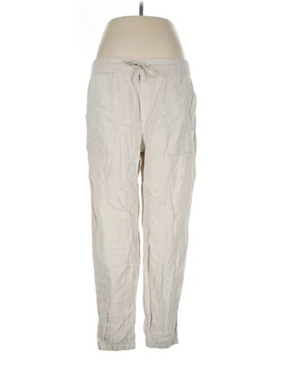 Pre-owned Athleta Casual Pants In Ivory