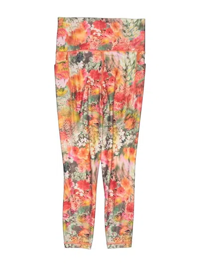 Pre-owned Athleta Kids' Casual Pants In Orange