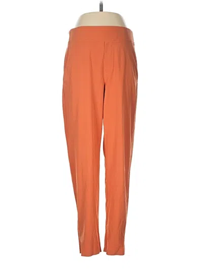Pre-owned Athleta Casual Pants In Orange