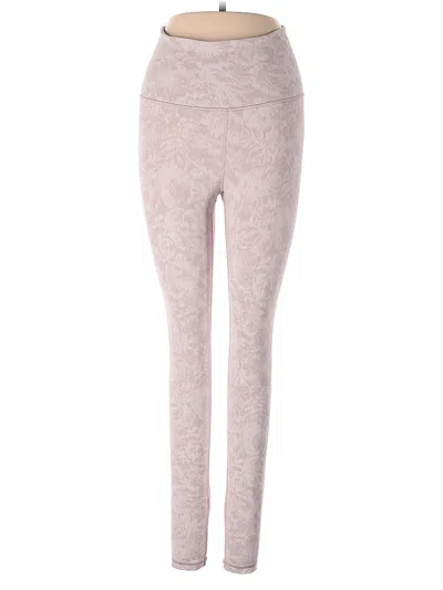 Pre-owned Athleta Casual Pants In Pink