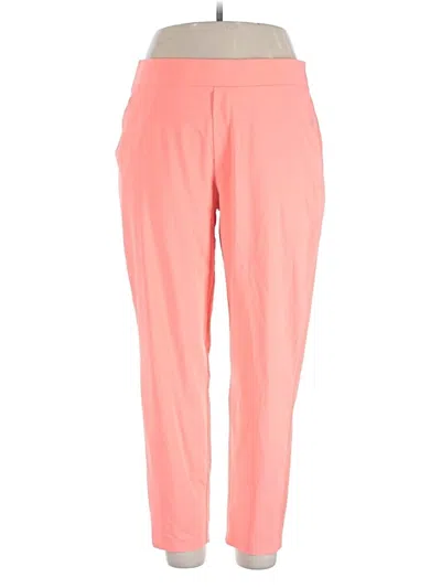 Pre-owned Athleta Casual Pants In Pink