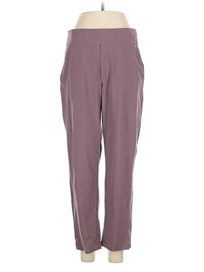 Pre-owned Athleta Casual Pants In Purple