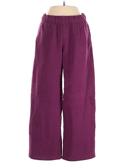 Pre-owned Athleta Casual Pants In Purple