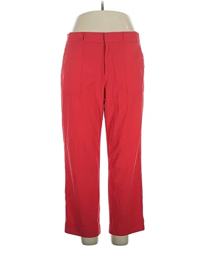 Pre-owned Athleta Casual Pants In Red