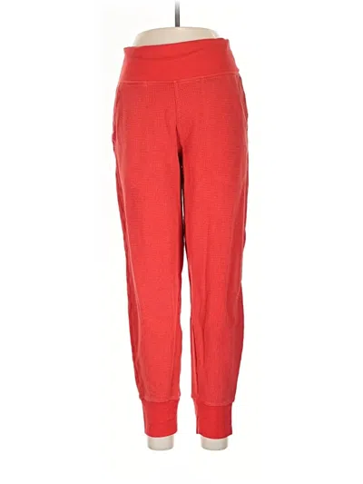 Pre-owned Athleta Casual Pants In Red