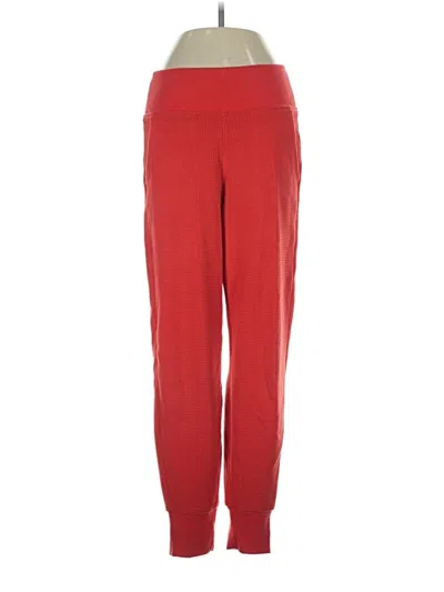 Pre-owned Athleta Casual Pants In Red